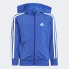 Conjunto Adidas Essentials Shiny 3 Rayas Azul