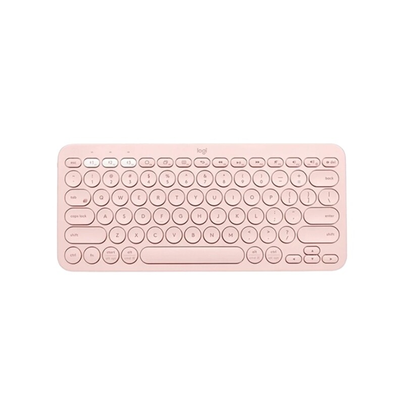 Teclado inalámbrico Bluetooth Logitech K380S Keys 2 Rosa Teclado inalámbrico Bluetooth Logitech K380S Keys 2 Rosa