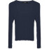 VMCECILIE LS U-NECK PULLOVER GA Navy Blazer