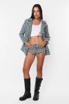 Blazer Quadrate Verde