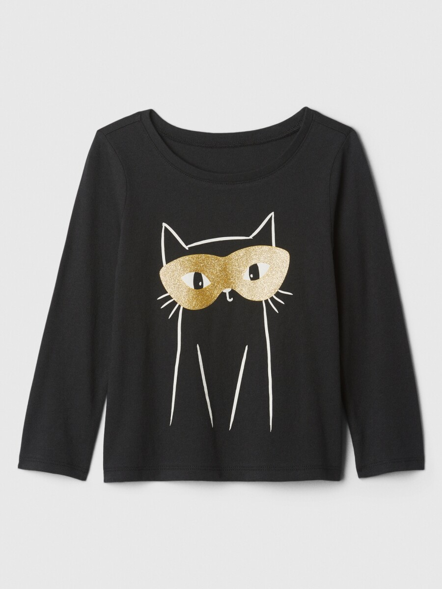Remera Gráfico Toddler Niña - Moonless Night 