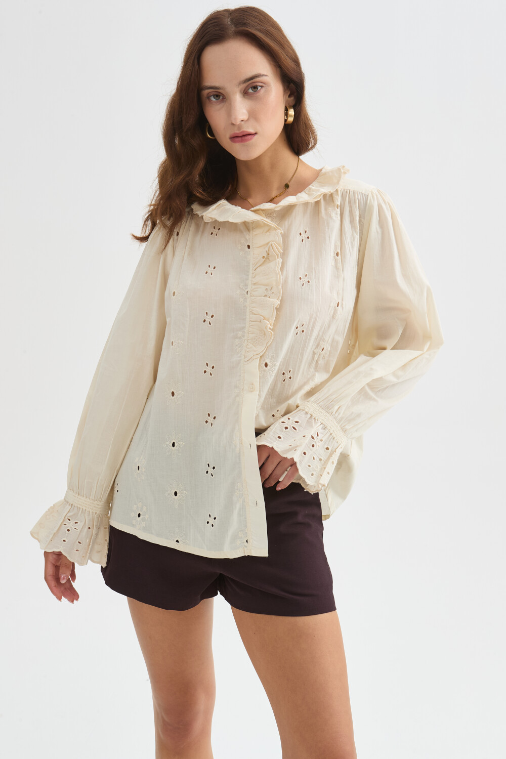 Camisa Jiardin Crudo / Natural