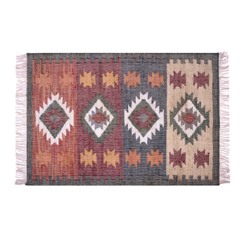 ALFOMBRA YUTE MULTICOLOR PENELOPE