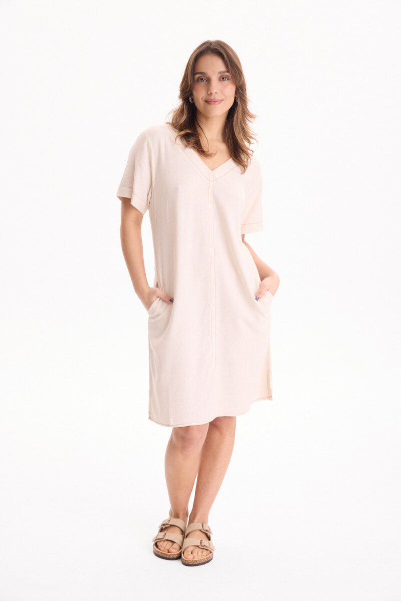 Vestido Kyoto - Crudo 