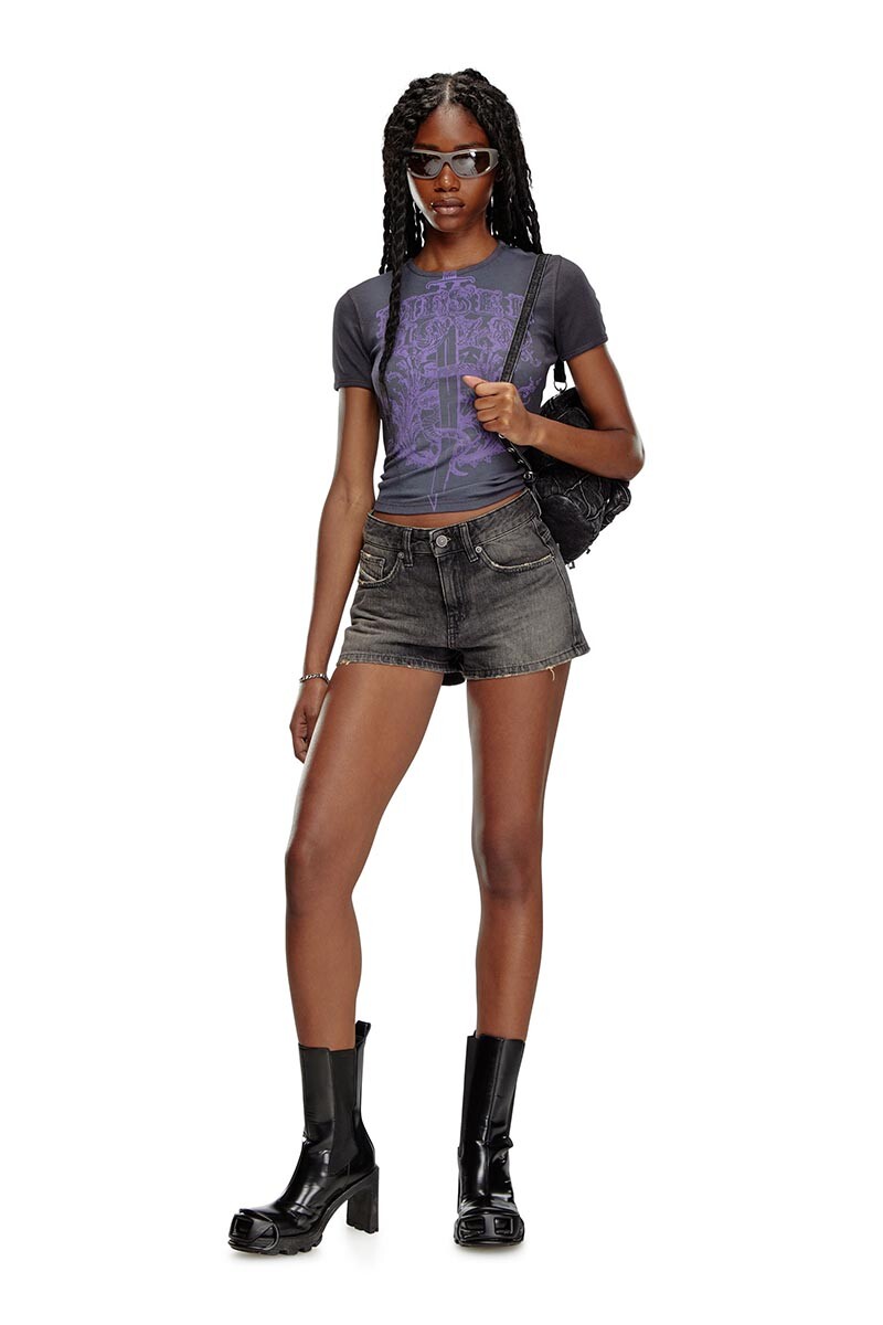 Short Para Mujer De-Yuba Negro