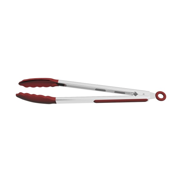 Pinza De Cocina 34cms Con Punta De Silicona Roja Tramontina - 25857/171 Pinza De Cocina 34cms Con Punta De Silicona Roja Tramontina - 25857/171