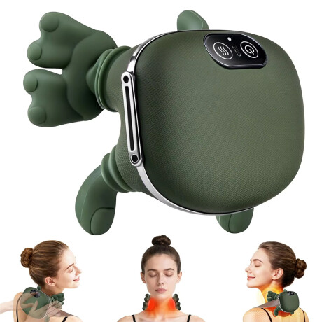 Masajeador para cuello y hombros recargable Verde