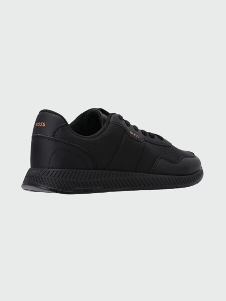 BOSS - Sneakers Titanium Runn Negro Negro Opaco