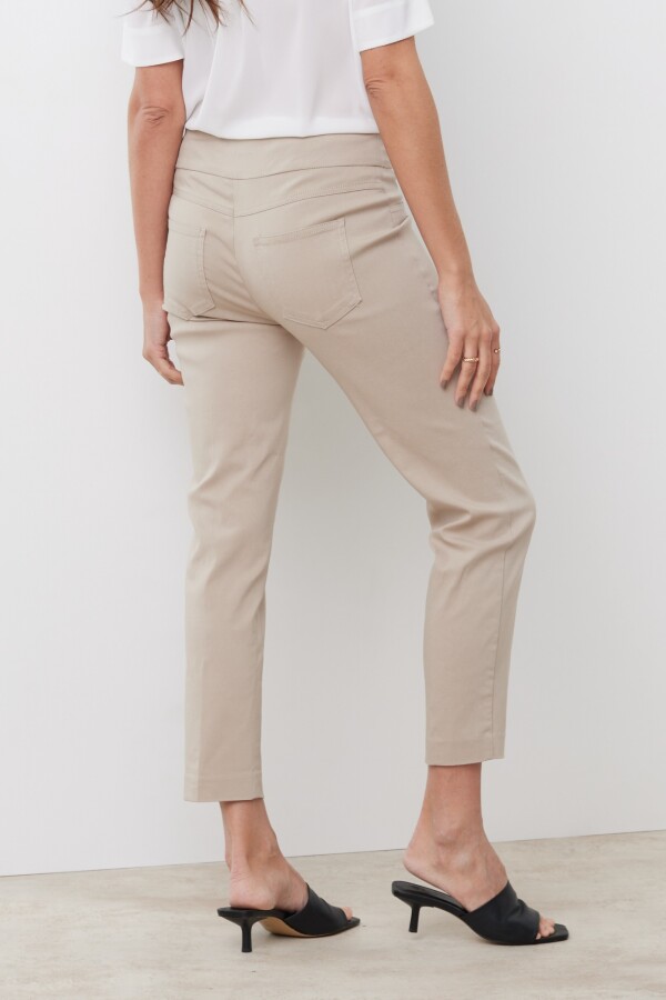 Pantalon Pull On BEIGE