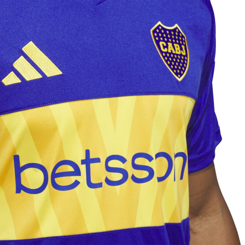 Camiseta Adidas Boca Juniors de Hombre - IS7462 Azul Francia-amarillo