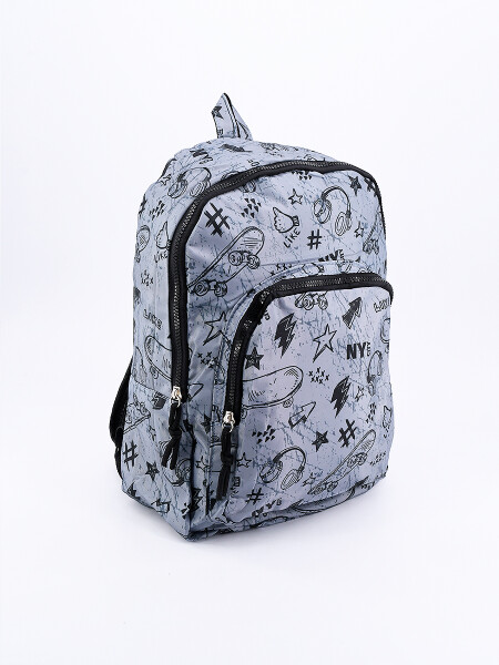 MOCHILA SKATE BLANCO