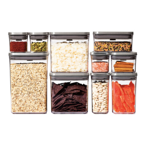Juego de recipientes OXO Acero Inoxidable 12 Piezas