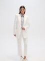 Blazer Lasca Marfil / Off White