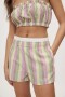 SHORT MAXIME AMARILLO PASTEL