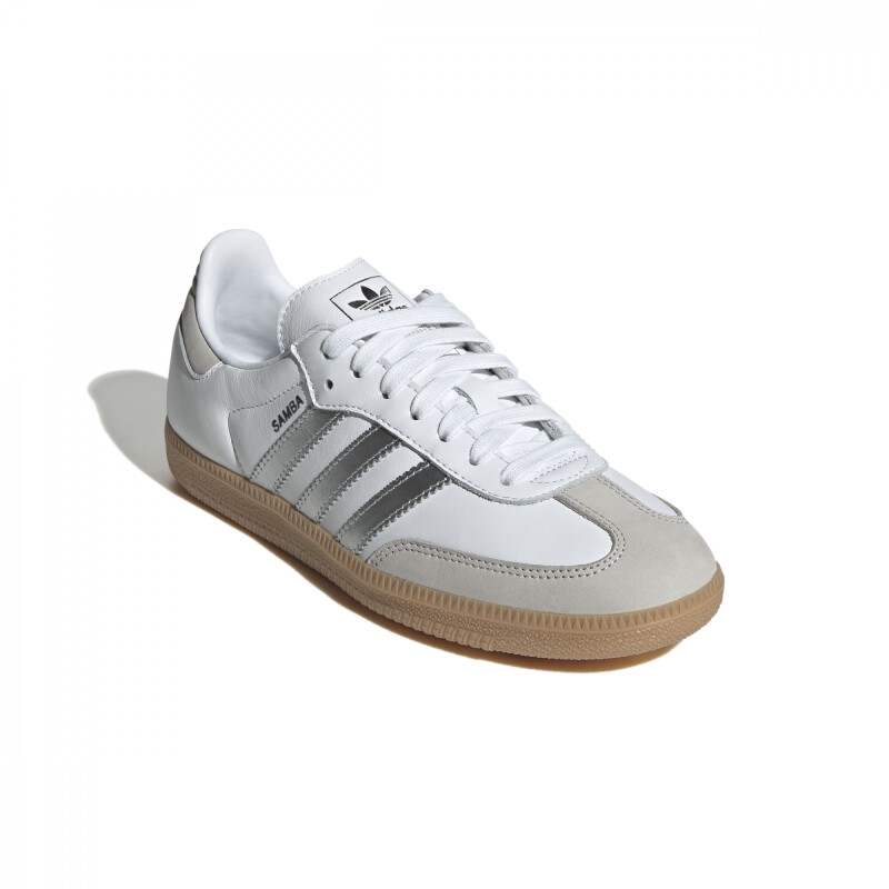 Championes ADIDAS SAMBA OG W Mujer JI2725 Blanco-plateado