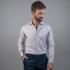 Camisa Luxury Gris espiga
