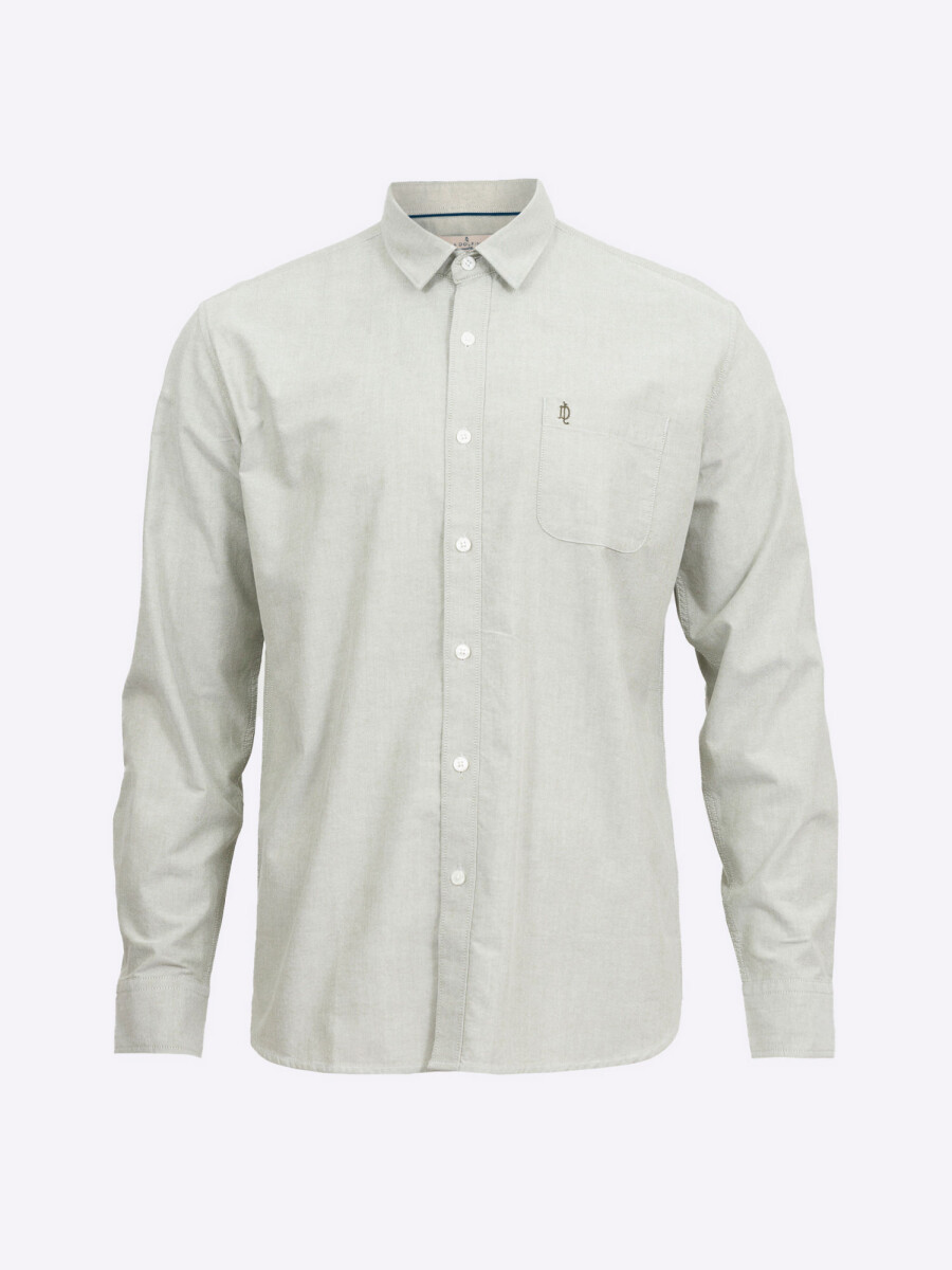 Camisa oxford - verde 