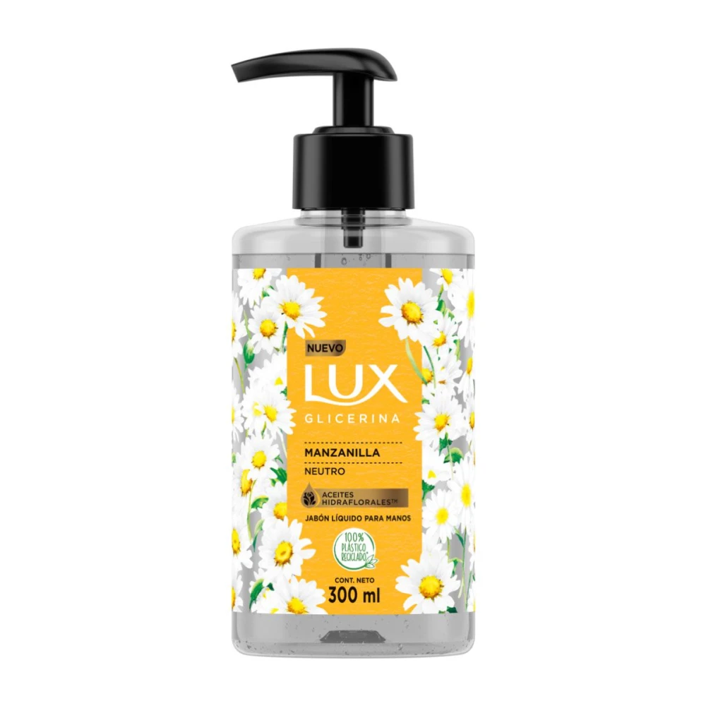 LUX JABON LIQ GLIC MANZANILLA 300ml