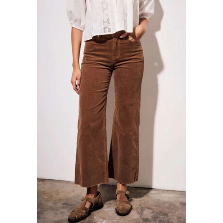 Jean Flared Wide Leg Chocolate