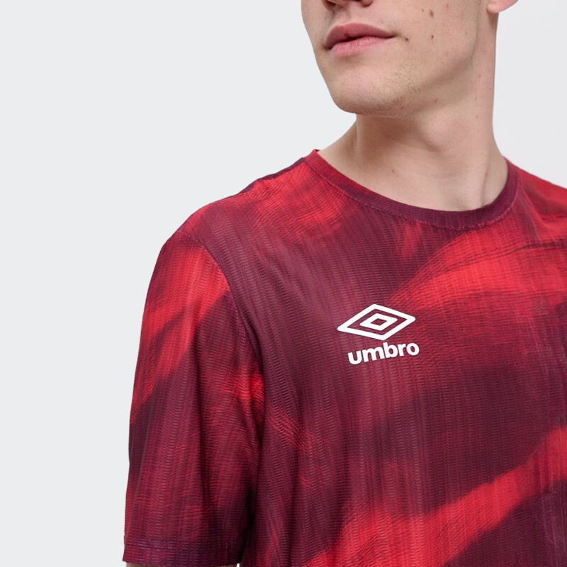 Remera Umbro Press Rojo