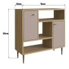 Aparador Bargueño Buffet Living 2p Premium® 15mm Aparador Bargueño Buffet Living 2p Premium® 15mm