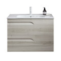 MUEBLE DE BAÑO VITALE 80 CM NATURE CON MESADA Mueble De Baño Vitale 80 Cm Nature Con Mesada