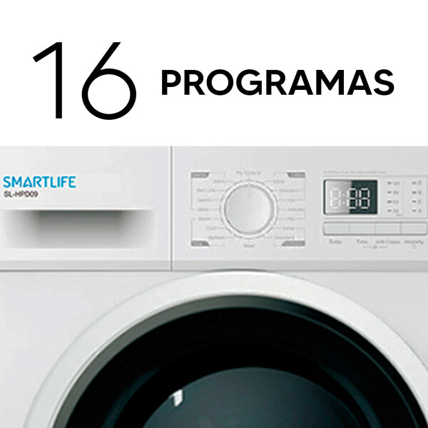 Secarropas Smartlife Sl-hpd09 8 Kg SECARROPAS SMARTLIFE SL-HPD09 8KG