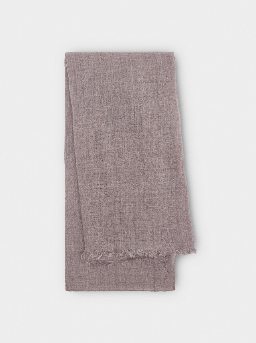 Pashmina Con Lana - rosa 