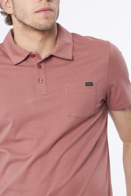 POLO BASER RUSTY Rosa Viejo