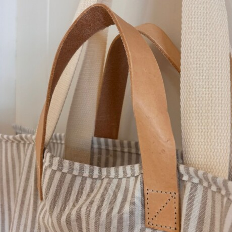 Bolso De Playa Grande Cerdeña Beige