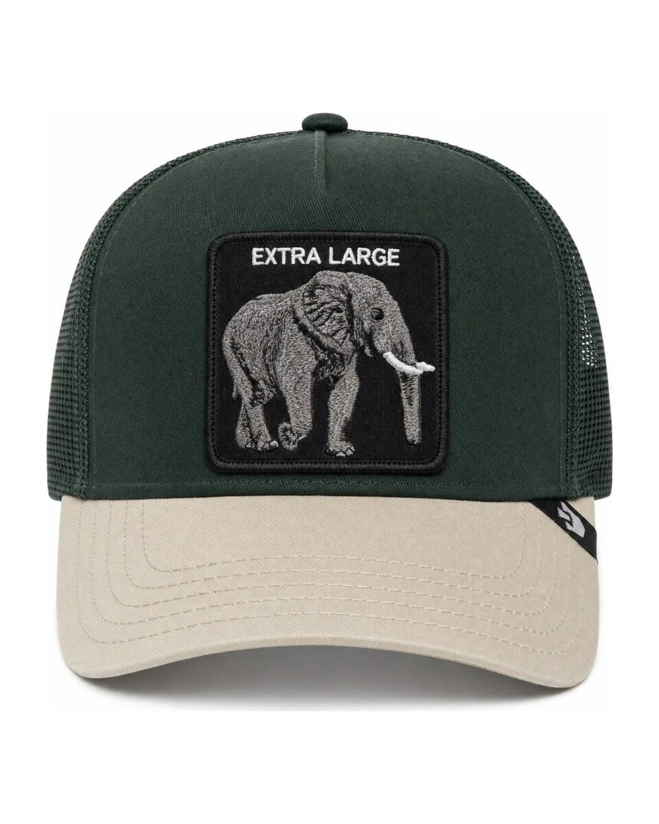 Gorra Goorin Bros Trucker Baseball - Extra Large Elefante Verde 
