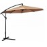 Sombrillon Lateral En Acero Reforzado De 3 Mts BEIGE