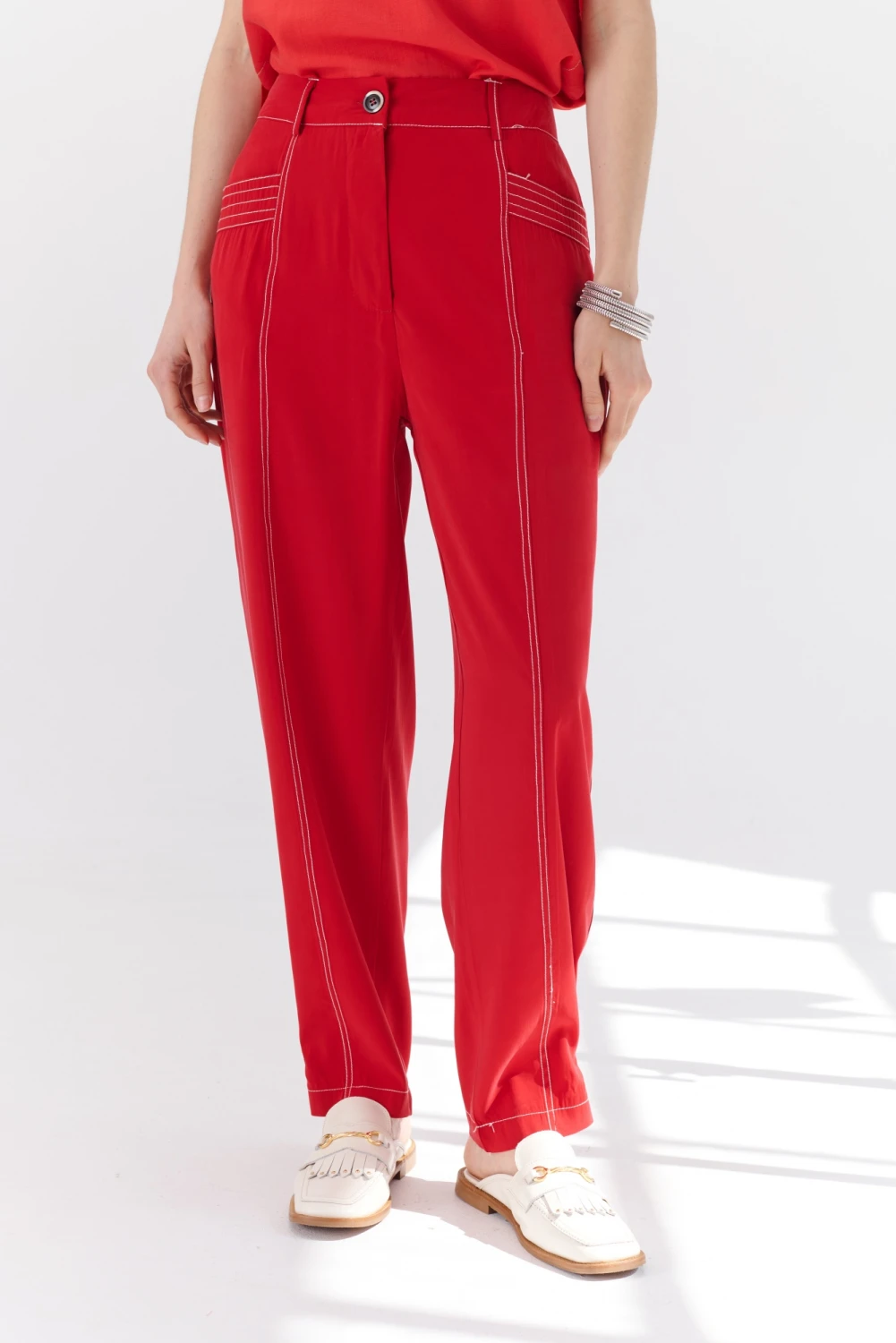 PANTALON LYRIC rojo 3