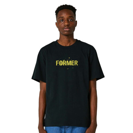 Remera Former Legacy Scratch Negro