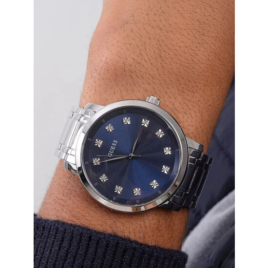 Reloj GUESS GW0213G1 en Acero Plateado Esfera 44mm 0