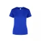 Camiseta a la base dama Azul royal