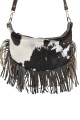 Morral con flecos Negro