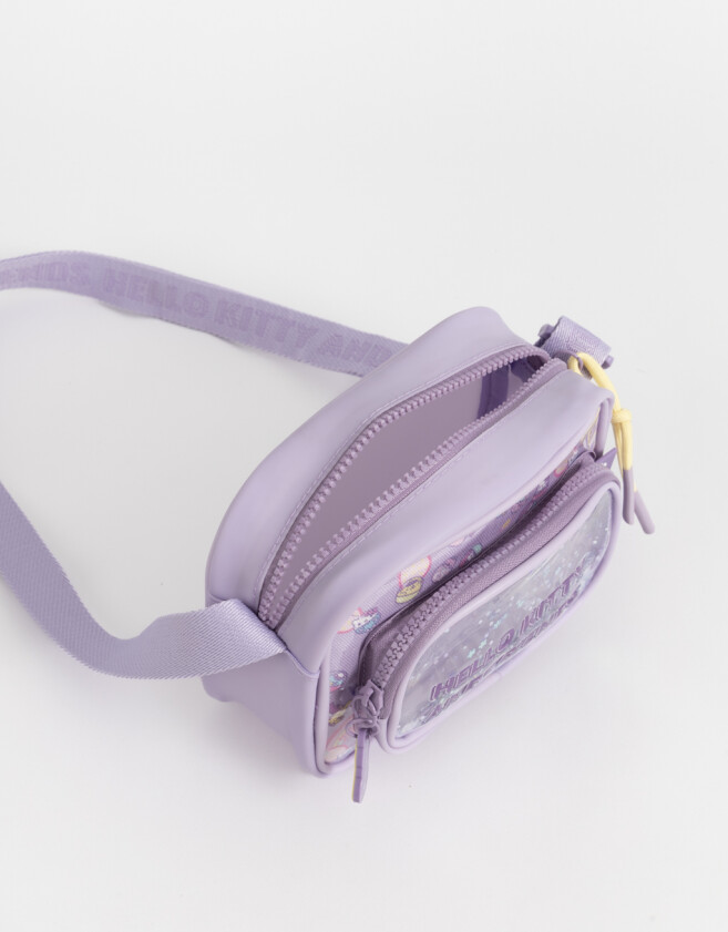 Mochilas y Carteras Infantiles Bandolera "hello Kitty" - Combinacion Multicolor