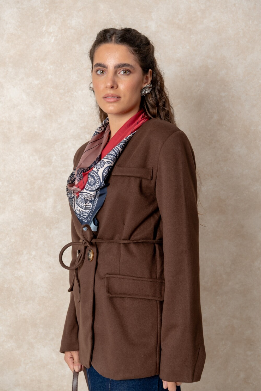 CHAQUETON TALITHA Chocolate