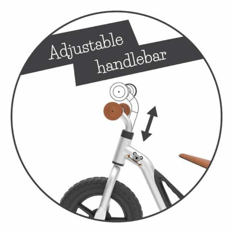 Bicicleta Aprendizaje Charlie Plateada Bicicleta Aprendizaje Charlie Plateada