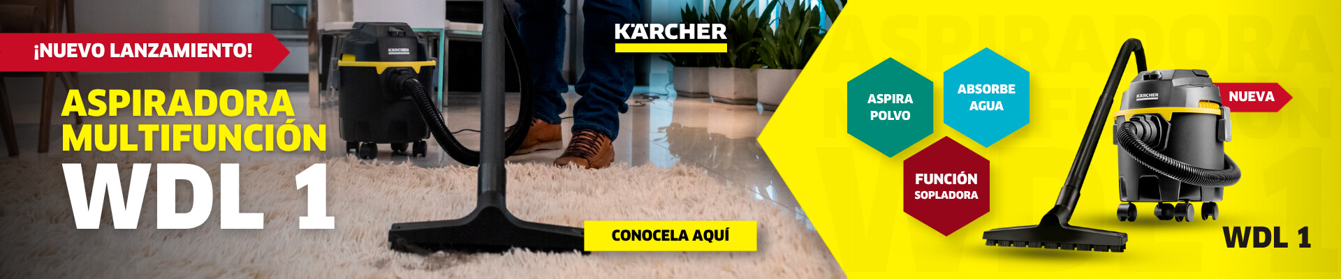 Nuevo Lanzamiento Aspiradora WDL1