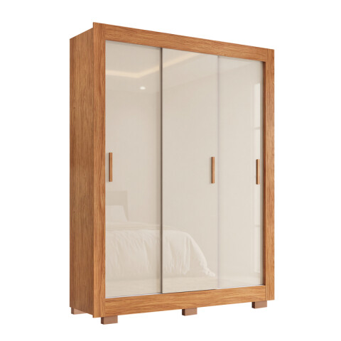 Ropero Lucca 148 cm 3 Puertas Corredizas Ropero Lucca 148 cm 3 Puertas Corredizas