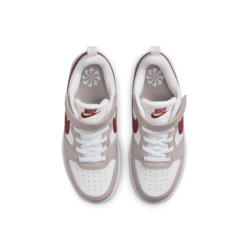 Championes Nike Court Borough Recraft HF de Niños Blanco
