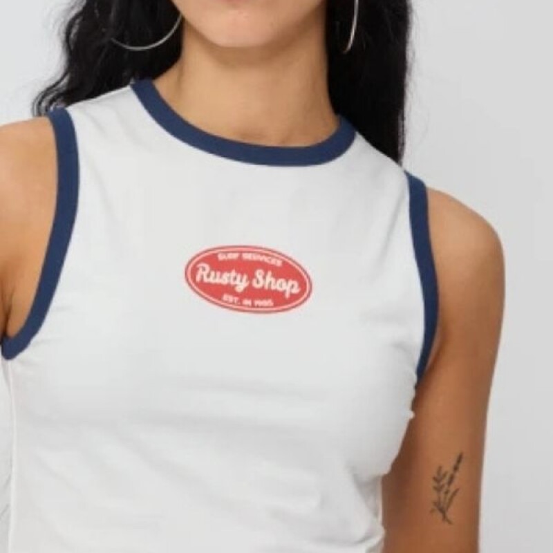 Musculosa BELIN Rusty Blanco