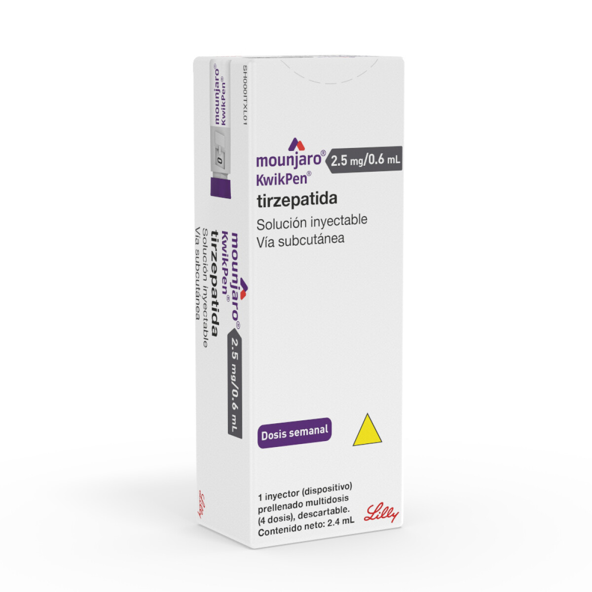Mounjaro 2.5mg/0.6ml KwikPen Solución Inyectable 