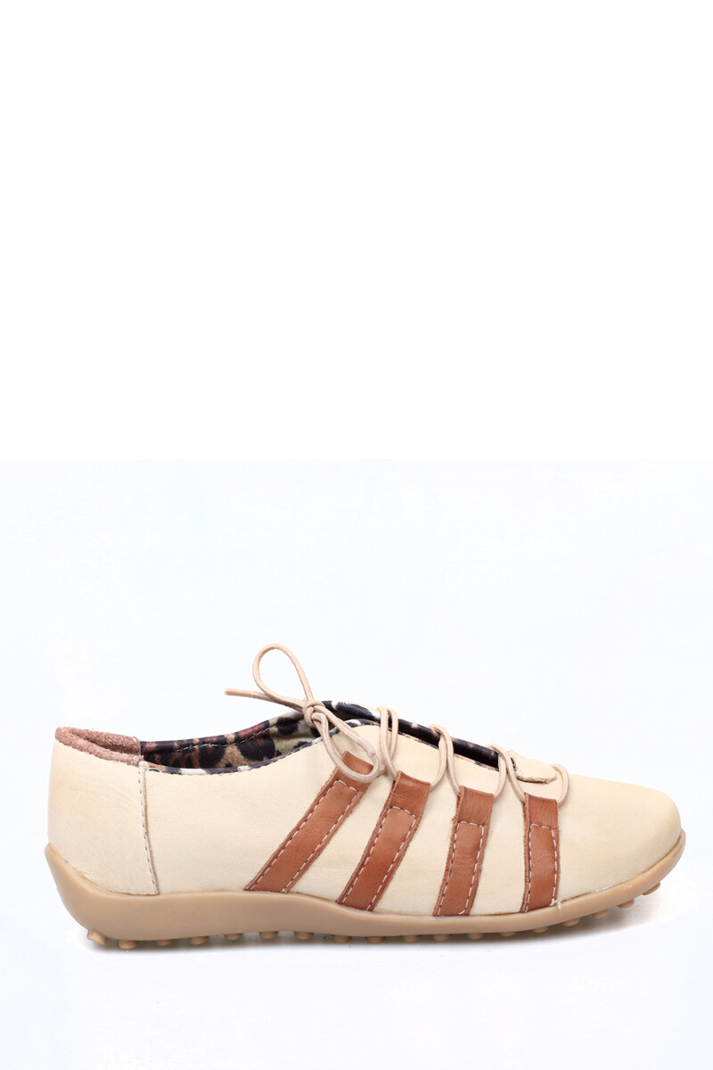 Deportivo elástico - Natural Combinado 