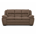 SOFÁ MODELO GEORGIA 3 LUGARES COLOR LISO MARRON REF.8290 Sofá Modelo Georgia 3 Lugares Color Liso Marron Ref.8290