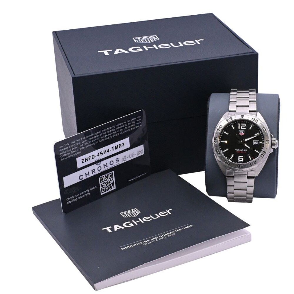 Tag Heuer Fórmula 1 Date WAZ1112 Quartz 41mm con estuche y papeles. Tag Heuer Fórmula 1 Date WAZ1112 Quartz 41mm con estuche y papeles.