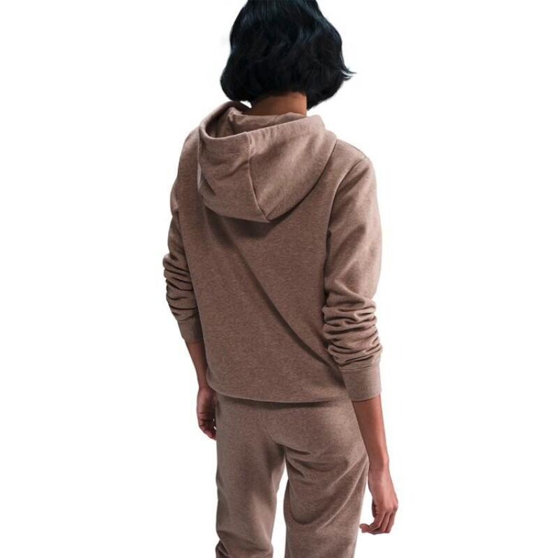 Abrigo Nike Sportswear Club Fleece de Mujer Chocolate
