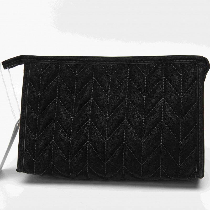 NECESER TRAPECIO DISEÑO ESPIGA (NEGRO) NECESER TRAPECIO DISEÑO ESPIGA (NEGRO)
